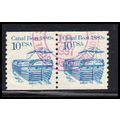 Used 2257b 10c Canal Boat Very Fine CNP Left 1 ...