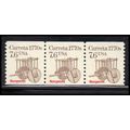2255 7.6c Carreta Very Fine MNH Dry Gum PNC 1/3...