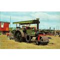 AVELING & PORTER ROAD ROLLER Postcard (Salmon 6...