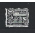 Turks&Caicos.SG194 1/4d Raking Salt (Black).Mou...