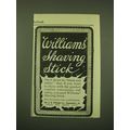 1902 Williams' Shaving Stick Ad - put it down i...