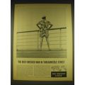 1963 P&O Orient Lines Ad - The best-dressed man in threadneedle street