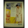 1963 Union-Castle Cruise Ad - Holiday with Pay-off for James Bond