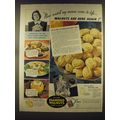 1939 Diamond Walnuts Ad - Now watch my menus co...