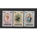 Lesotho.Royal Wedding set of 3.Unmounted Mint.M...