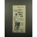 1951 Crosse & Blackwell Cream of Shrimp Soup Ad - All the zest of fresh shrimp