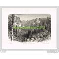 YOSEMITE VALLEY FROM ARTIST POINT, USA, BOOK IL...