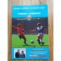 1986 Charity Shield Programme - Everton vs Live...