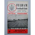 FULHAM v EVERTON Div1 14/12/1963
