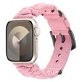 Plain Paracord Genuine Leather Watch Band, For ...