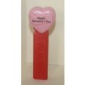 1998 Pez Happy Valentines Day Heart Pink Candy ...