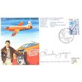 General Charles Chuck Yeager USAF RARE Hand Sig...