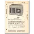 general television model 27c5 5-tube am radio s...