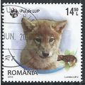 Mi 6666: 14 L. 50 multicoloured Young Wildlife:...