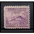 752 3c Washington's Hdqs Fine MNH Z1635