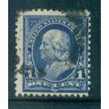 Used 264 1c Benjamin Franklin Average M02934