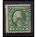 Used 405 1c George Washington Barely Clears K2930