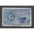 VENEZUELA 1948 COLOMBIA MERCHANT MARINE 5c BLUE...