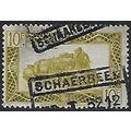 Belgium Epm Mi 288 A: 10 Fr. yellow-olive Railw...