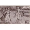 Henry 2nd Fair Rosamund Wife Antique 1908 Postcard