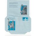 GB Standard Bearer Aerogramme 10.5p unused VGC