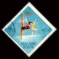 Hungary 1964 Olympic Games 40f Used Stamp Sport...