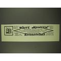 1912 White Mountain Refrigerators Ad - NICE!