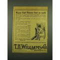 1915 T.H. Williams & Co. Wayne Knit Hoisery Ad ...