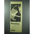 1960 Meridian Double Lock Underwear Ad - Comfort
