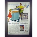 1960 Frigidaire Dishmobile Dishwasher Ad!