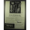 1966 Lyman All-American Dies Ad - Ease, Precision