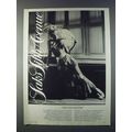 1980 Sak's Fifth Avenue Karl Lagerfeld Chloe Fashion Ad