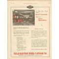 TEXAS ELECTRIC STEEL CASTING COMPANY 1930 TESCO...