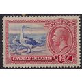 Cayman Islands 1935 KGV 1d Red Footed Booty MM ...