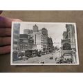 Real photographic Postcard - Old cars on West S...