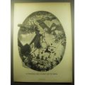 1959 Philadelphia Bulletin Newspaper Ad - cartoon by Richard Decker - Santa