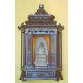 Old Yellow Jade Buddha Of Medicine Shanghai Tem...