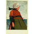 Von Der Wasserkant No 6, Young Peasant Girl, Ge...