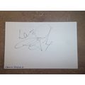 Dawn French Autograph Signed White Card