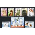 Kampuchea Cats 7v+MS 1988 MNH SG#883-890 Sc#852...
