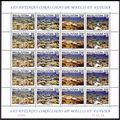 Wallis and Futuna Coral Landscapes 4v Full Shee...