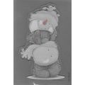 Tatty Teddy Clear Stamp. App 9x13.5cm. Stamping...