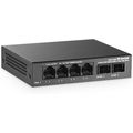 Mokerlink 4 Port 2.5G Ethernet Switch with 2X10...