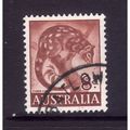 AUSTRALIA 1960 SG 317 8d TIGER CAT FINE USED