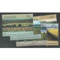 AUS 1992 (SET) 'VINEYARDS' (5v) FINE USED (EBID...