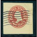 Used U412 2c George Washington Fine Cut Square ...