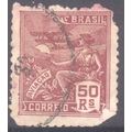 Brazil 1929 - 50r reddish purple - "Aviation" -...