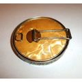 Antique Celluloid Double Mirror for Pocket Purs...