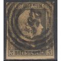 Mi: 4 used 1850 Prussia Cat € 20