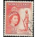 BRITISH SOMALILAND /1958 SG 138 - fine used (o)